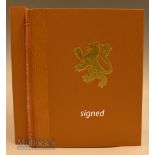 Hamilton, David - signed – “Golf – Scotland’s Game” publ’d 1998 ltd ed 112/350 copies in quarter