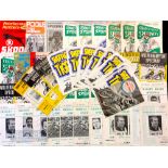 Speedway League and Cup Programmes 1960s-1970s featuring various teams with a good Representation of