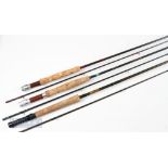 2x Carbon Fly Rods – Marado Axis-F AXF902 9ft 2 piece, line 6#, with an Aiken handmade 9ft 2 piece