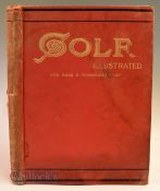Golf Illustrated 1910 – in publishers red and gilt cloth boards Vol. No XLIV from 25 March to 17