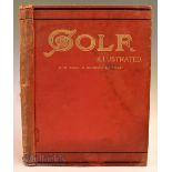 Golf Illustrated 1910 – in publishers red and gilt cloth boards Vol. No XLIV from 25 March to 17