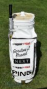 Gordon J Brand Ping Sponsored Tour Golf Bag - full size tournament golf bag with additional sponsors