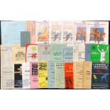 Assorted 1950s-80s Athletics Programmes featuring a wide variety of events, incl’ International