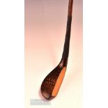 Royal North Devon Golf Club 125th Anniversary Replica Early Longnose beech wood spoon in the style