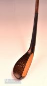Royal North Devon Golf Club 125th Anniversary Replica Early Longnose beech wood spoon in the style