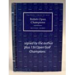 Hobbs, Michael signed “British Open Champion’s” 1st ed. 1991 signed by the author to the main