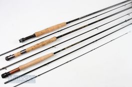 3x Carbon Fly Rods – Greys Oracle 9ft 6in 2 piece, line 7/8# and a Shakespeare Sigma Supra 1725-