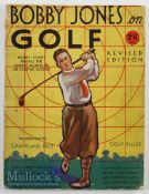 Bobby Jones on Golf - early period magazine featuring Bobby Jones on the front cover - UK revised