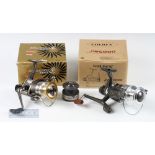 Daiwa Shinobi 3550 Spinning Reel with spare spool, instructions and box with a Golden JW5000