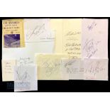 Mixed Selection of International Athletic Autographs featuring Steve Backley (javelin), Derek