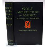 Golf Course Architecture Book: Thomas, George C Jr - “Golf Architecture in America – It’s Strategy