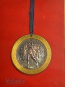 1904 Neasden Golf Club (1893-1933) large white metal and gilt winners medal – Monthly Medal May 1904