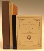 Cundall, John - “Rules of The Thistle Golf Club” facsimile ltd edition of the original published