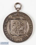 1932 PGA News of The World Silver Golf Medal – large medal hallmarked Birmingham - engraved on the
