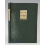 Hamilton, David signed – “Early Golf at Edinburgh and Leith” publ’d 1988 no 125/350 ltd ed in