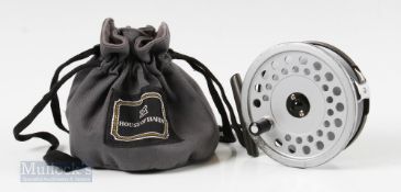 Hardy Bros England The Viscount 140 Mark II 3 3/8” lightweight alloy fly reel with reversible line
