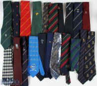 Selection of Assorted Cricket Neck Ties featuring SLW 1998, Lords, SWCA 1998 England Tour, Llandeilo