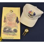 Collection 1999 Ryder Cup Items – to incl Official Welcome Dinner Menu, Ryder Cup European team