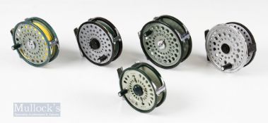 Japan Made Fly Reel Selection (5) – Olympic 4310 3 1/8” and 4340 3 ¾” reel with rim tensioner,