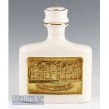 Bill Waugh ‘The St Andrews Millennium Golf Collection’ Limited Edition Ceramic Decanter with gold