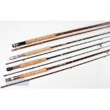 DAM Pro Fly Carbon 10ft 2 Piece Fly Rod line 8/9#, appears unused with plastic on handle in mcb,