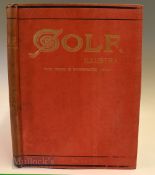 Golf Illustrated 1904 – in publishers red and gilt cloth boards Vol. No XXI 1st July to 23 September