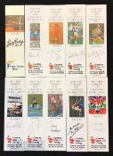 Selection of Olympic and Athletics Autographs featuring Sally Gunnell, David Hemery, Phillips Idowu,