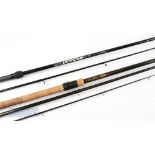 Masterline John Wilson Specialist SP110 Carbon Rod 11ft 3 piece, in mcb, together with Tony