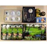 Interesting collection of Ryder Cup, Open Golf Championship and Other Golf Balls – 12x 1997 Ryder