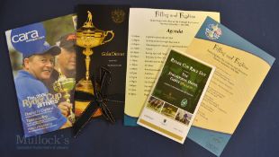 Collection of 2006 Ryder Cup Itineraries, Programme and Menu (5) – Ryder Cup “Fillies & fashion”