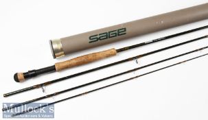 Sage XP7100 Graphite IIIe Trout Travel Fly Rod - 10ft 4pc line 7# with 2x fuji style lined rod and