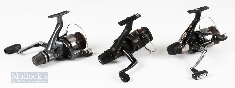 3x Shimano Spinning Reel – SX4000 reel with 2 spare spools with original box, Alivio 4000RA and - Image 2 of 2