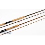 2x Edgar Sealey Spinning Rods (2) – Black Arrow 7ft 2 piece with 14” handle, and another 8ft 2 piece