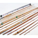 Assorted Rods Selection (5) – Royal Seal Brand Flectes Non Frangas glass 10ft 6in 3 piece float rod,