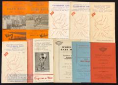 Cycling – Assorted Wolverhampton related Cycling Programmes featuring 1958 and 1960 Wolverhampton