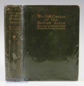 Darwin, Bernard - “The Golf Courses of the British Isles” 1st ed 1910 with 64 illustrations by Harry