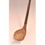 Interesting Presentation Golf Club c1906 – Auchterlonie scare head bulger driver with engraved