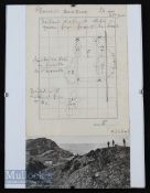 H S Colt Golf Course Architect hand drawn details signed H S C – for the 16th Hole at Ilfracombe