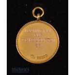 1963 PGA Open Golf Championship Tooting Bec 9ct golf medal – played at Royal Lytham and St Annes and