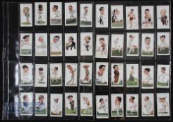 Complete Set of 1928 WA & AC Churchman ‘Men of the Moment in Sport’ Cigarette cards (50/50) features