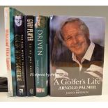 Interesting Collection of Signed Golfing Books Mostly Autobiographies and Major Winners (5) - Arnold