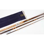 Hardy Matchmaker Course Rod 13ft 3 piece with 25” handle, with sliding reel seat with red agate butt