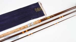Hardy Matchmaker Course Rod 13ft 3 piece with 25” handle, with sliding reel seat with red agate butt
