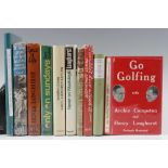 Longhurst, Henry Collection (10) -“Golf” 1st ed1937 in the original green cloth and gilt spine