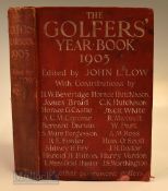 Low, John L (ed) – rare The Golfer’s Year Book 1905 – Vol.1 publ’d by James Nisbet & Co London –