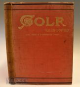 Golf Illustrated 1909 – in publishers red and gilt cloth boards Vol. No XLI from 25 June to 17