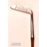 Fine Ben Sayers North Berwick early Benny Putter with ‘Gruved’ sole, square section shaft and grip