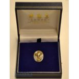 Interesting 1997 Ryder Cup silver pin badge – made by Garrard The Crown Jewellers Regent St London