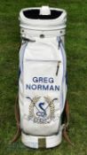 Greg Norman Cobra Sponsored Tour Golf Bag – full size tournament golf bag. Note From The David Easby