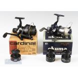 Abu Garcia Cardinal 54R Spinning Reel with spare spool, original box and instructions, together with